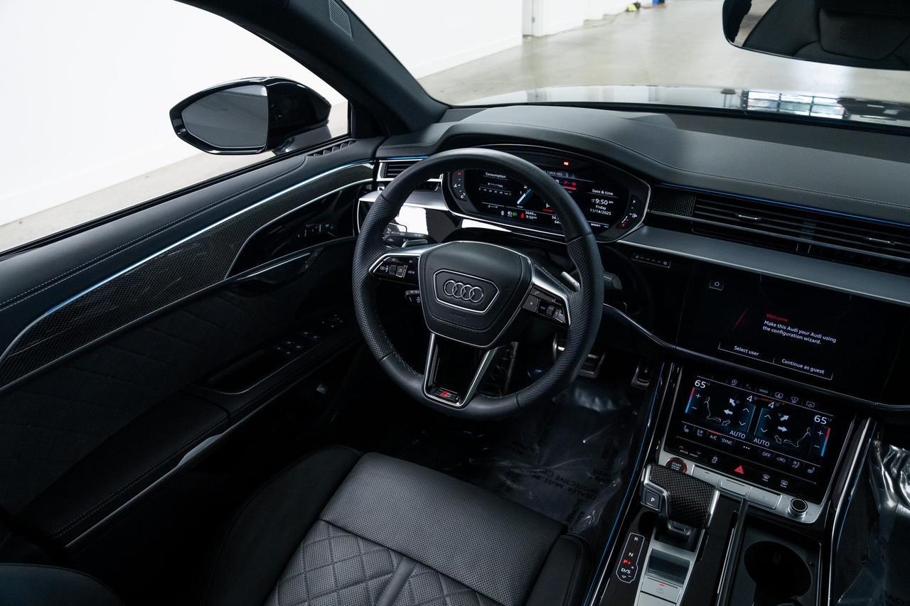 2025 Audi S8 4.0T 1 Owner Vented Seats Executive Package Portland OR