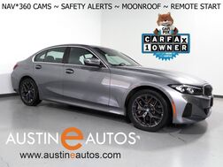 2025_BMW_3 Series 330i Sedan_*NAVIGATION, CURVED DISPLAY, SAFETY ALERTS, PARKING ASSIST, 360 VIEW CAMERAS, COLOR TOUCHSCREEN, MOONROOF, HEATED SEATS/STEERING, REMOTE START, COMFORT ACCESS, WIRELESS CHARGING, ANDROID & APPLE_ Round Rock TX
