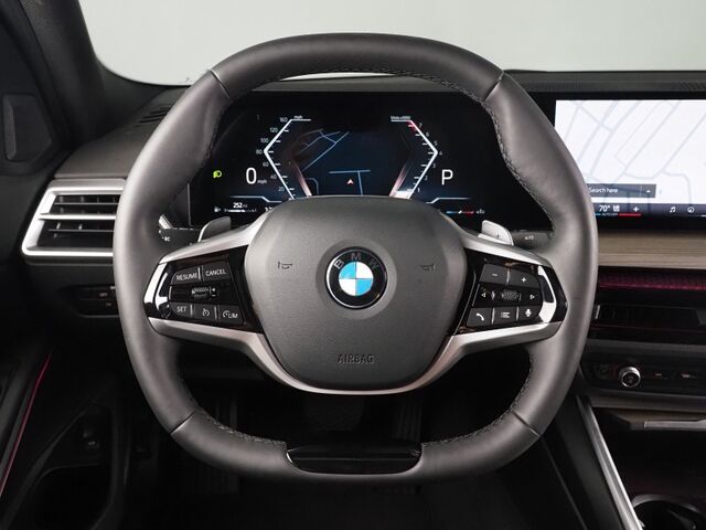 2025 BMW 3 Series 330i Sedan *NAVIGATION, CURVED DISPLAY, SAFETY ALERTS, PARKING ASSIST, 360 VIEW CAMERAS, COLOR TOUCHSCREEN, MOONROOF, HEATED SEATS/STEERING, REMOTE START, COMFORT ACCESS, WIRELESS CHARGING, ANDROID & APPLE Round Rock TX
