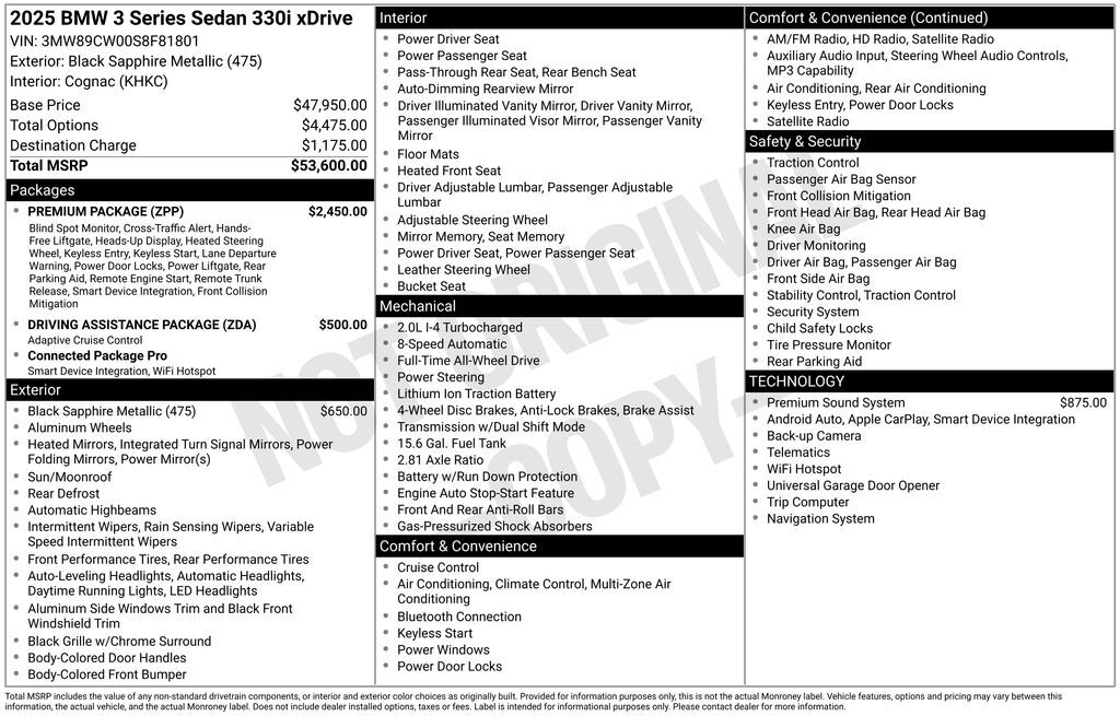 2025 BMW 3 Series 330i xDrive San Clemente CA