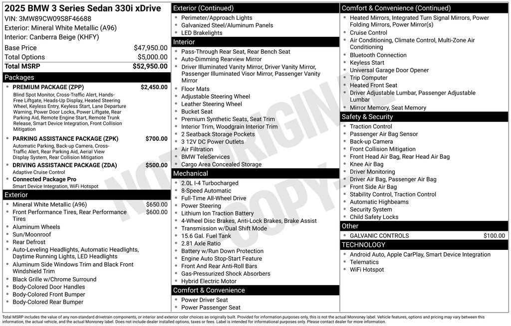 2025 BMW 3 Series 330i xDrive San Clemente CA