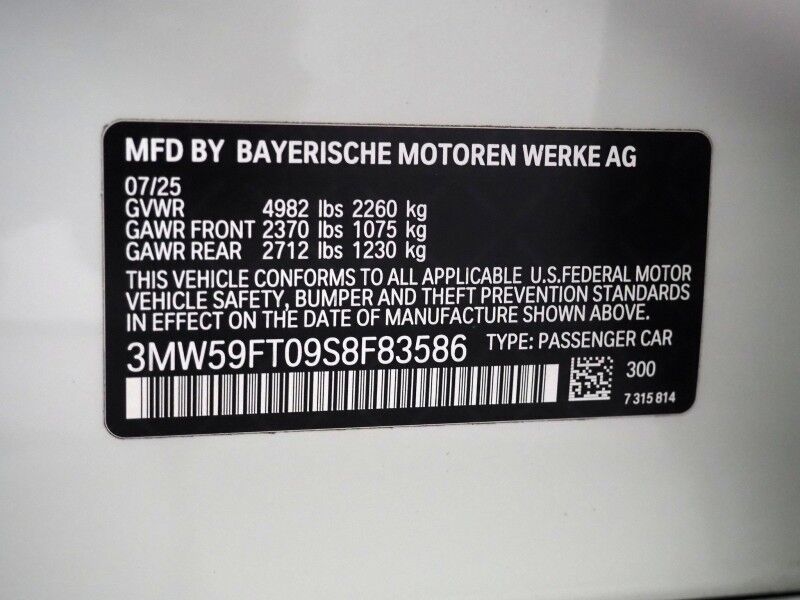 2025 BMW 3 Series M340i *HEADS-UP DISPLAY, NAVIGATION, CURVED DISPLAY, ADAPTIVE CRUISE, SAFETY ALERTS, 360 VIEW CAMERAS, MOONROOF, HEATED SEATS/STEERING, REMOTE START, AUTOMATIC PARKING, FULL LED HEADLIGHTS, HARMAN/KARDON, WIRELESS CHARGING, ANDROID & APPLE Round Rock TX