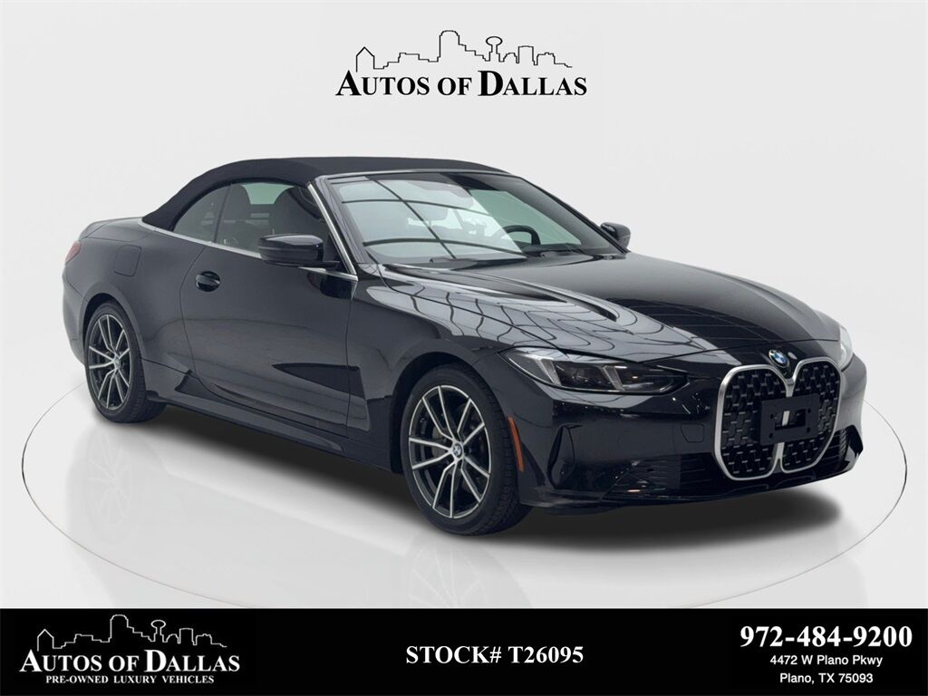 2025 BMW 4 Series 430i Convertible SPORT LINE,NAV,CAM,HTD STS,HEADS Plano TX