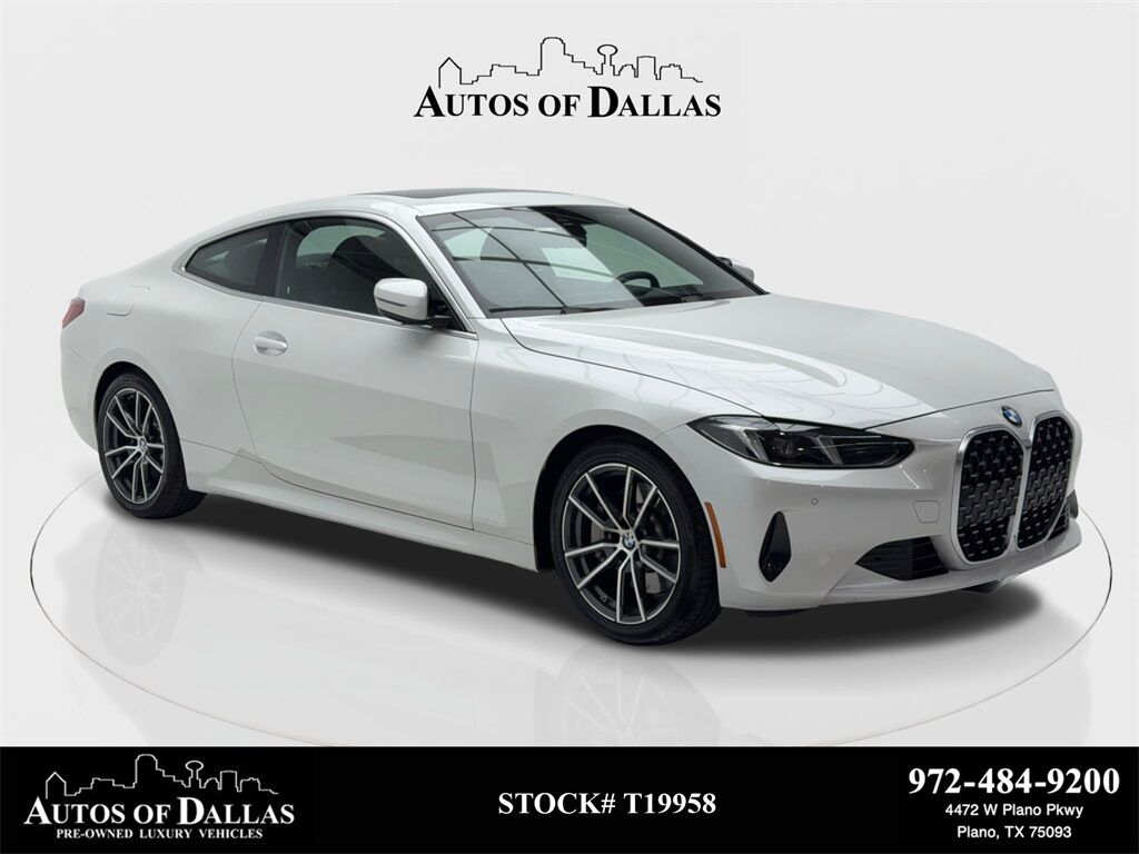 2025 BMW 4 Series 430i SPORT LINE,NAV,CAM,SUNROOF,BLIND SPOT,HEADS U Plano TX