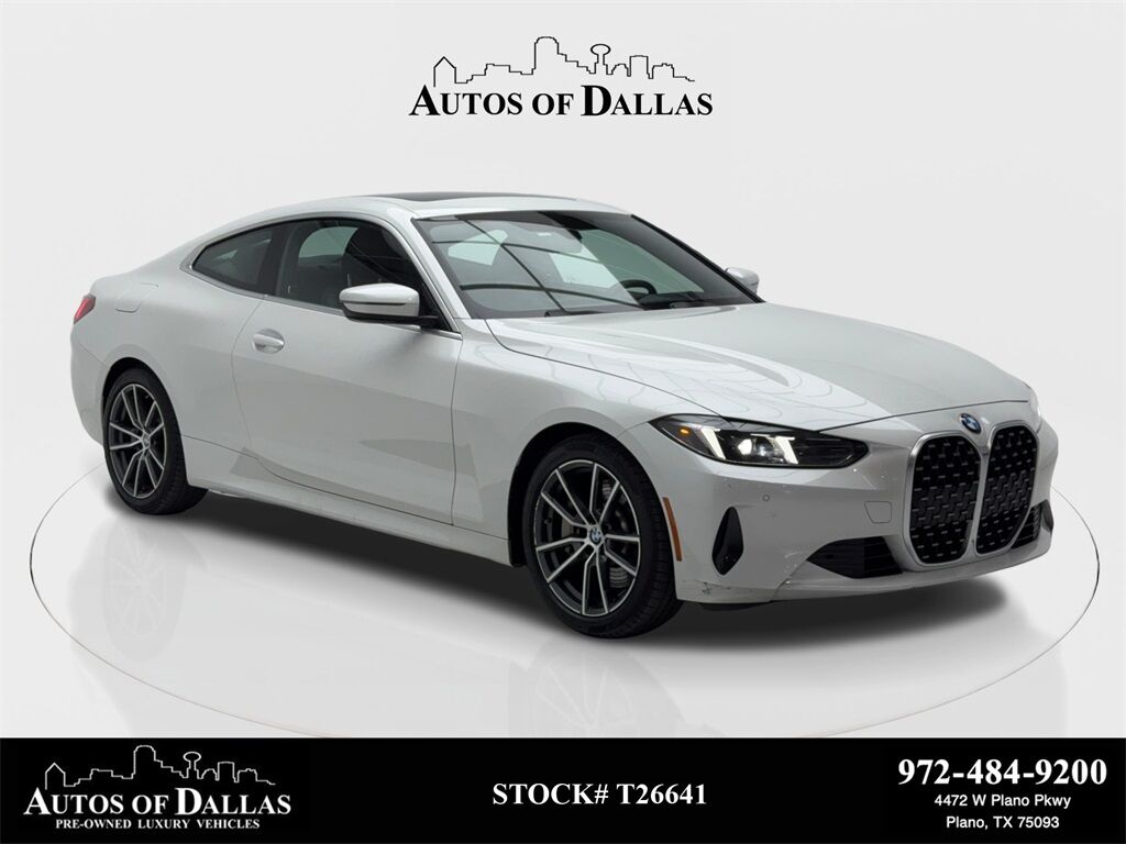 2025 BMW 4 Series 430i SPORT LINE,NAV,CAM,SUNROOF,HEADS UP Plano TX