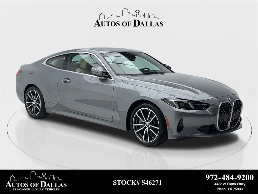 2025 BMW 4 Series 430i SPORT LINE,NAV,CAM,SUNROOF,HTD STS,BLIND SPOT Plano TX