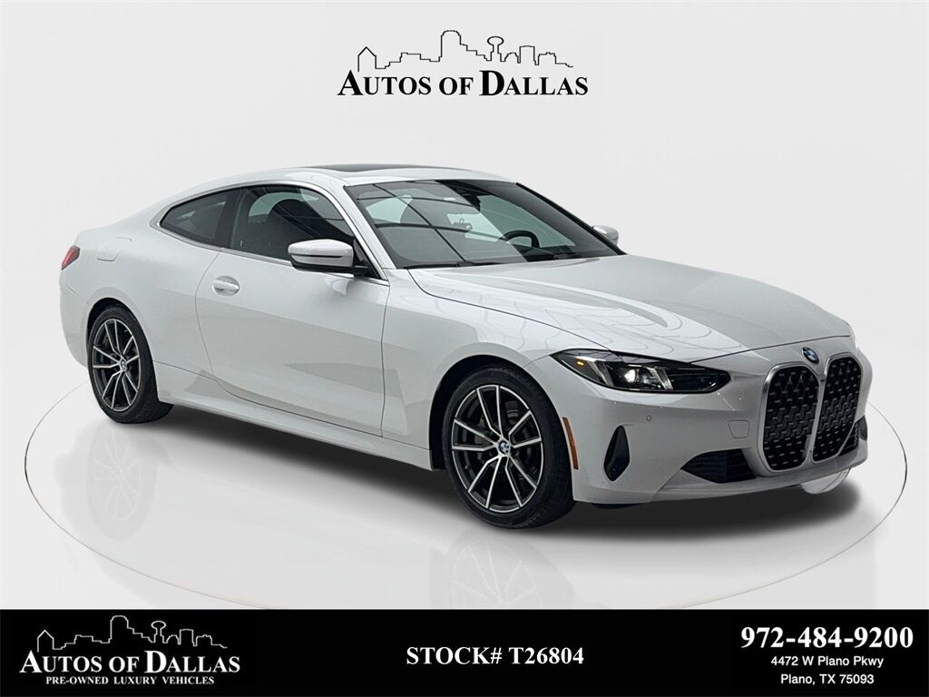 2025 BMW 4 Series 430i SPORT LINE,NAV,CAM,SUNROOF,HTD STS,HEADS UP Plano TX