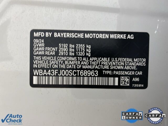 2025 BMW 5 Series 530i Dallas TX