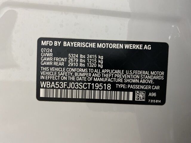 2025 BMW 5 Series 530i xDrive Dallas TX