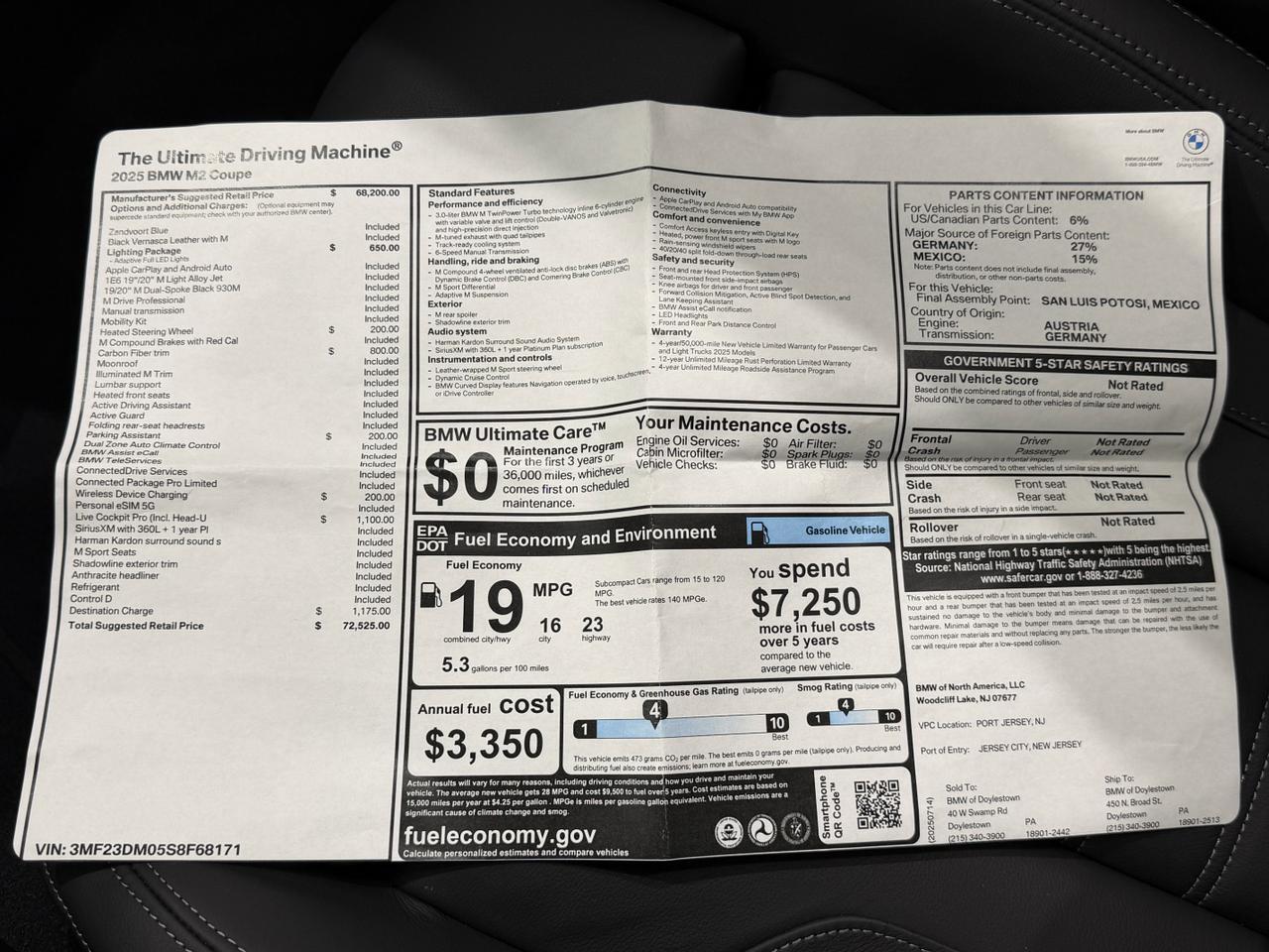 2025 BMW M2 Newark DE