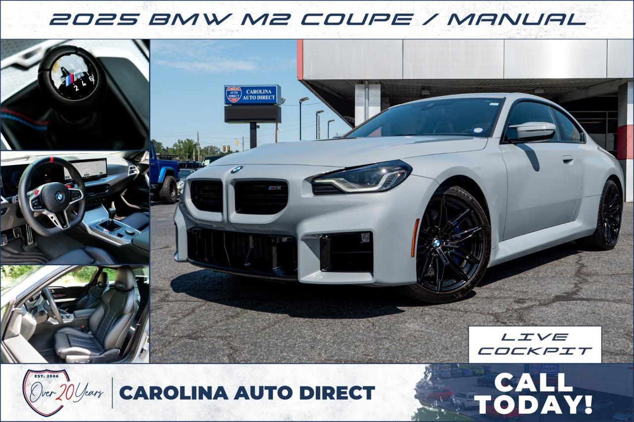 2025 BMW M2 Coupe / Manual / Live Cockpit / Coming Soon!