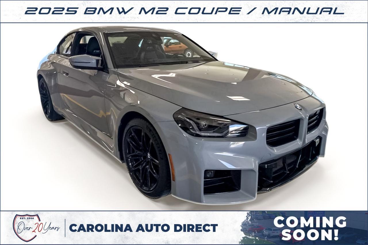 2025 BMW M2 Coupe / Manual / Live Cockpit / Coming Soon!