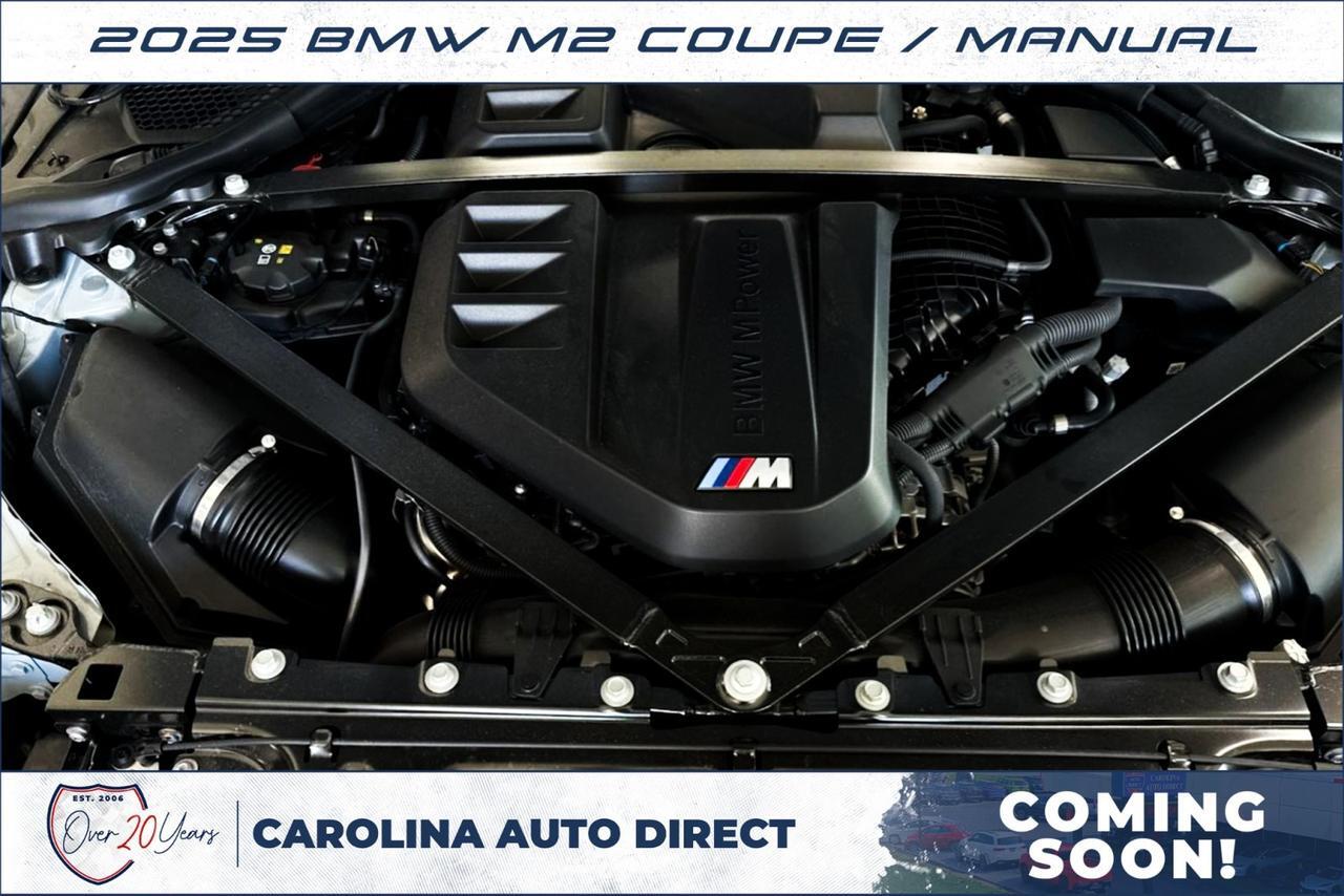 2025 BMW M2 Coupe / Manual / Live Cockpit / Coming Soon! Lincolnton NC