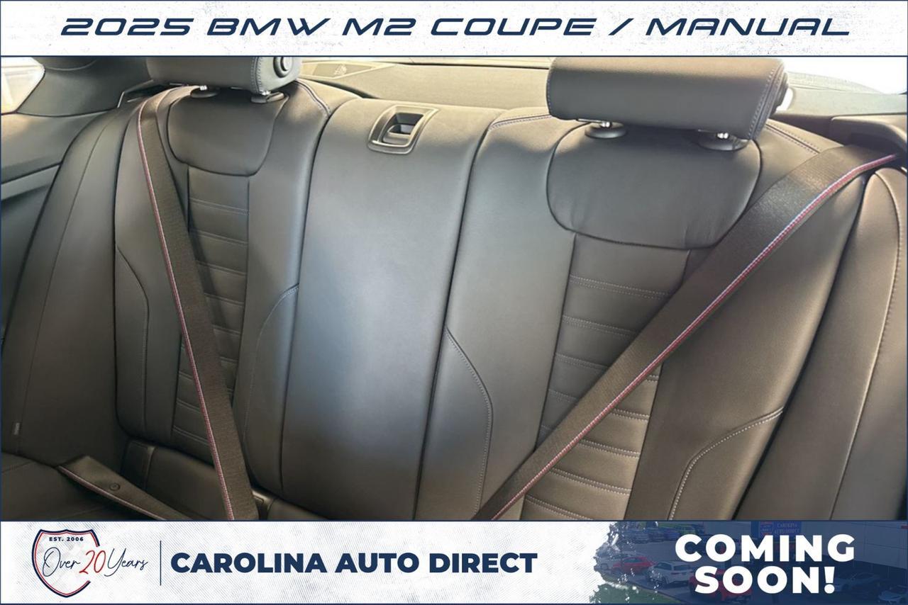 2025 BMW M2 Coupe / Manual / Live Cockpit / Coming Soon! Lincolnton NC