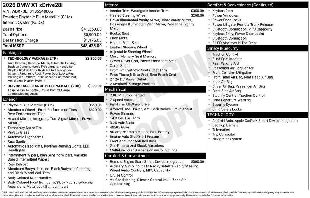 2025 BMW X1 xDrive28i San Clemente CA