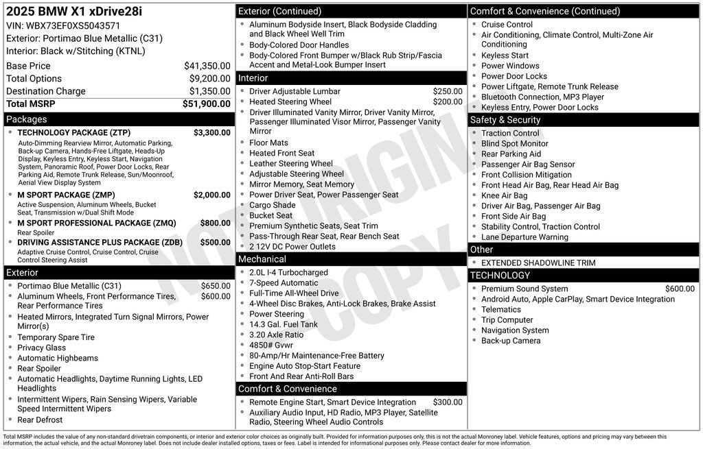 2025 BMW X1 xDrive28i San Clemente CA