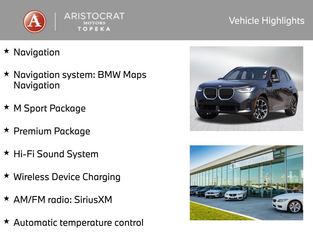 2025 BMW X3 30 xDrive San Clemente CA