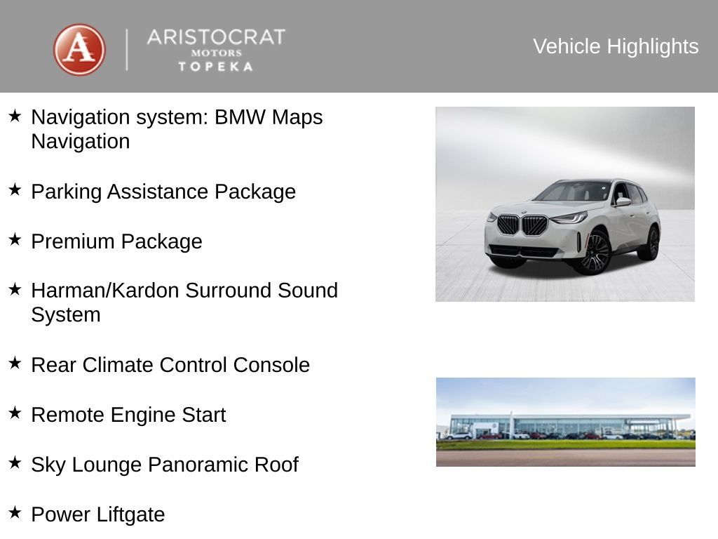 2025 BMW X3 30 xDrive San Clemente CA