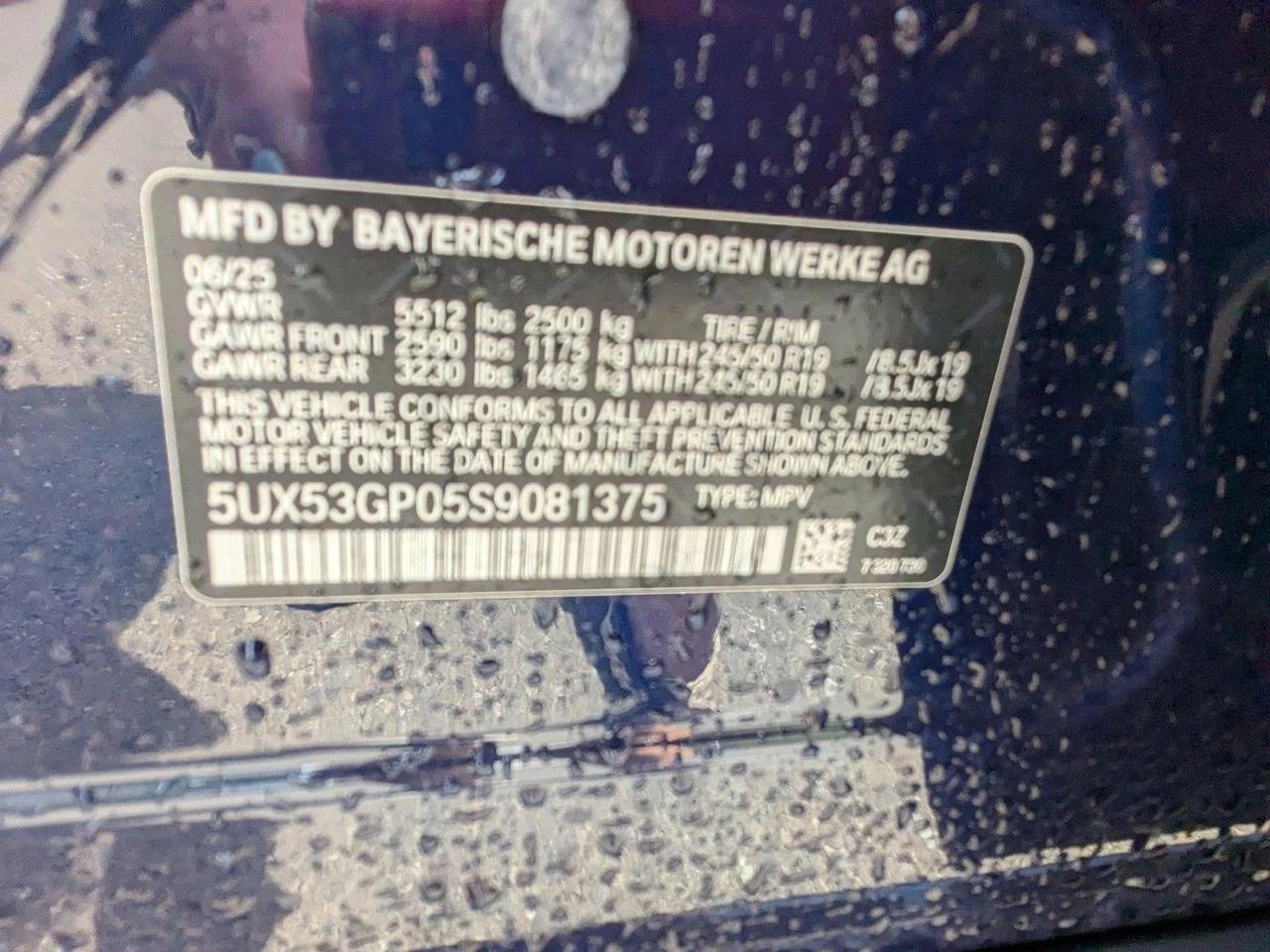 2025 BMW X3 30 xDrive Roseville CA