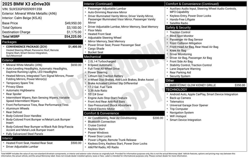 2025 BMW X3 30 xDrive San Clemente CA
