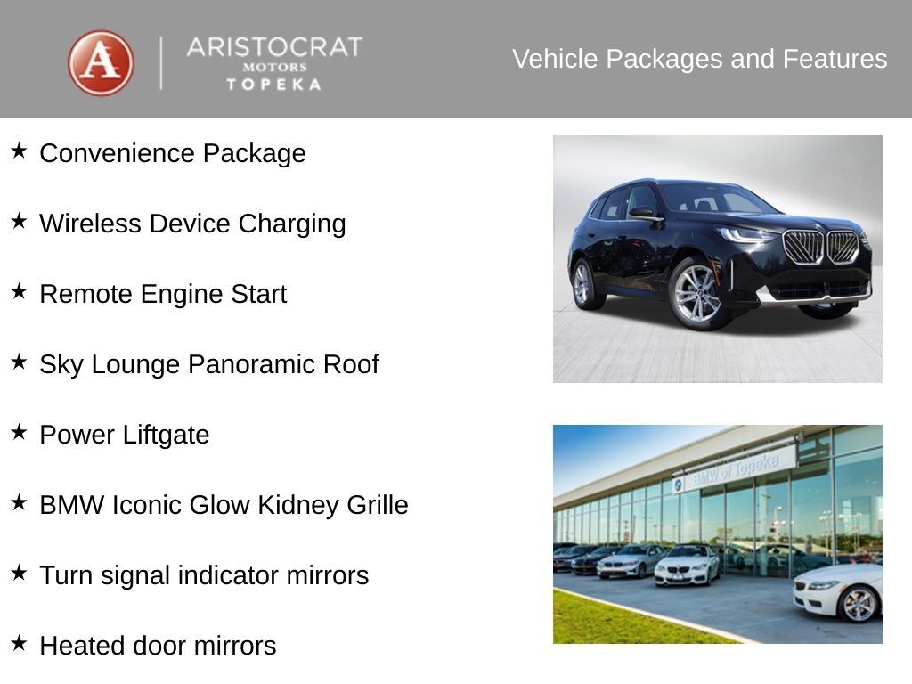 2025 BMW X3 30 xDrive San Clemente CA