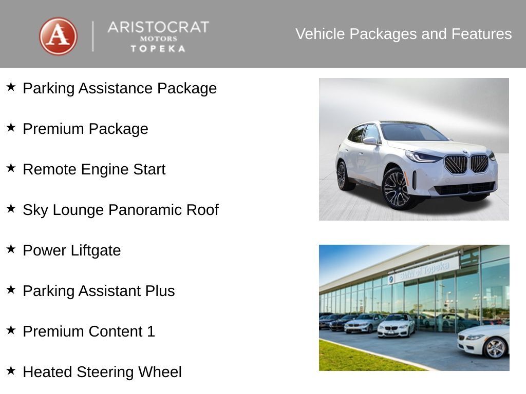 2025 BMW X3 30 xDrive San Clemente CA