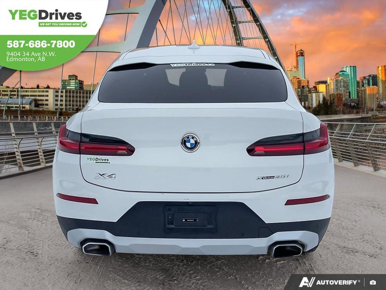 2025 BMW X4 XDRIVE30I Edmonton AB