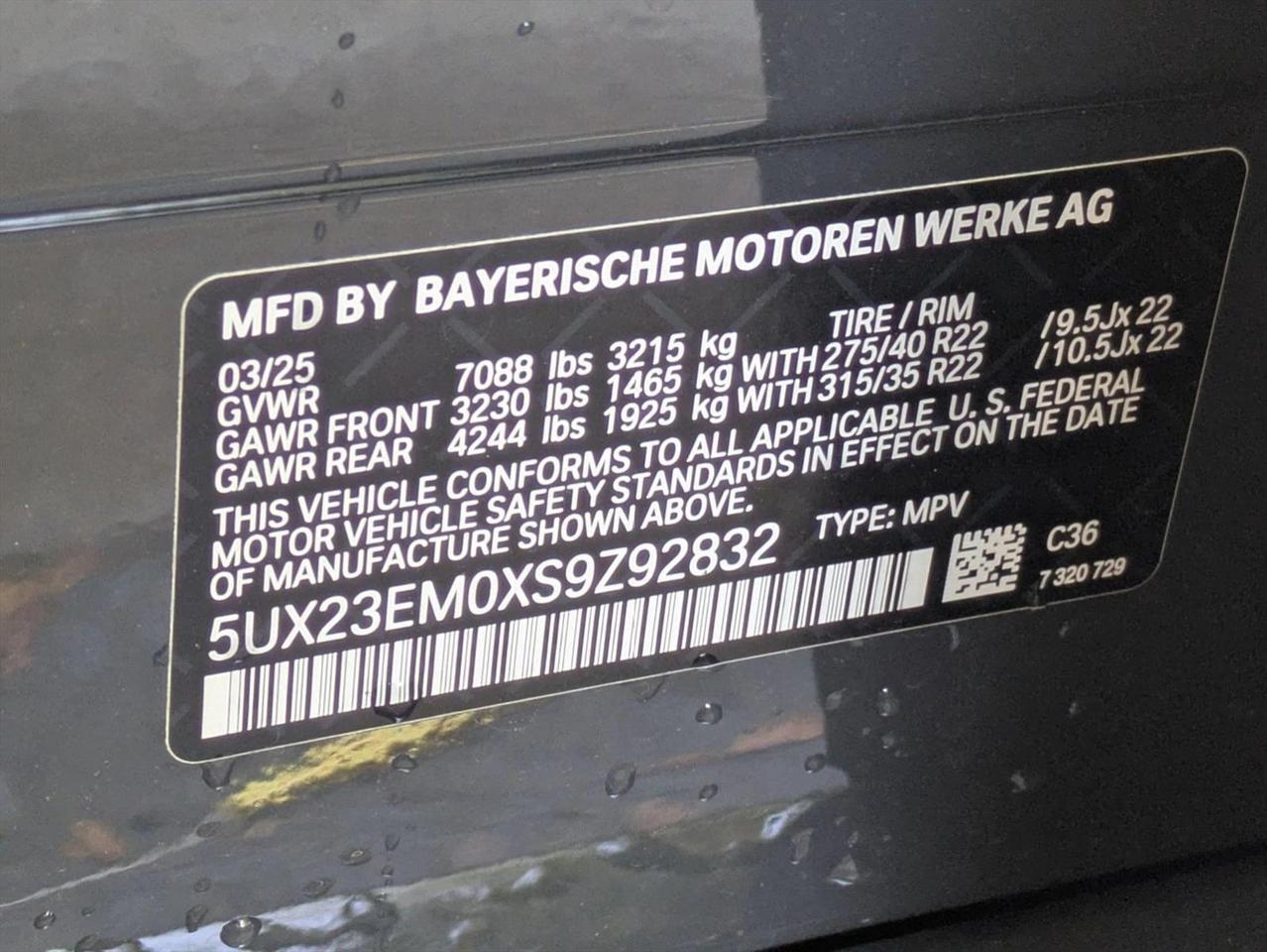 2025 BMW X7 xDrive40i Roseville CA