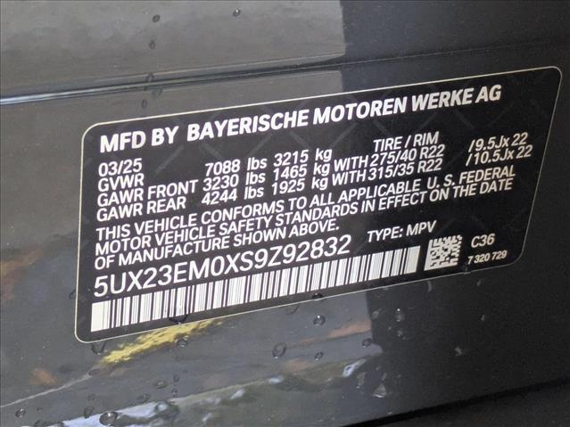 2025 BMW X7 xDrive40i Roseville CA