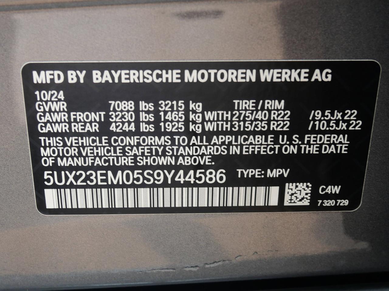 2025 BMW X7 xDrive40i San Juan TX