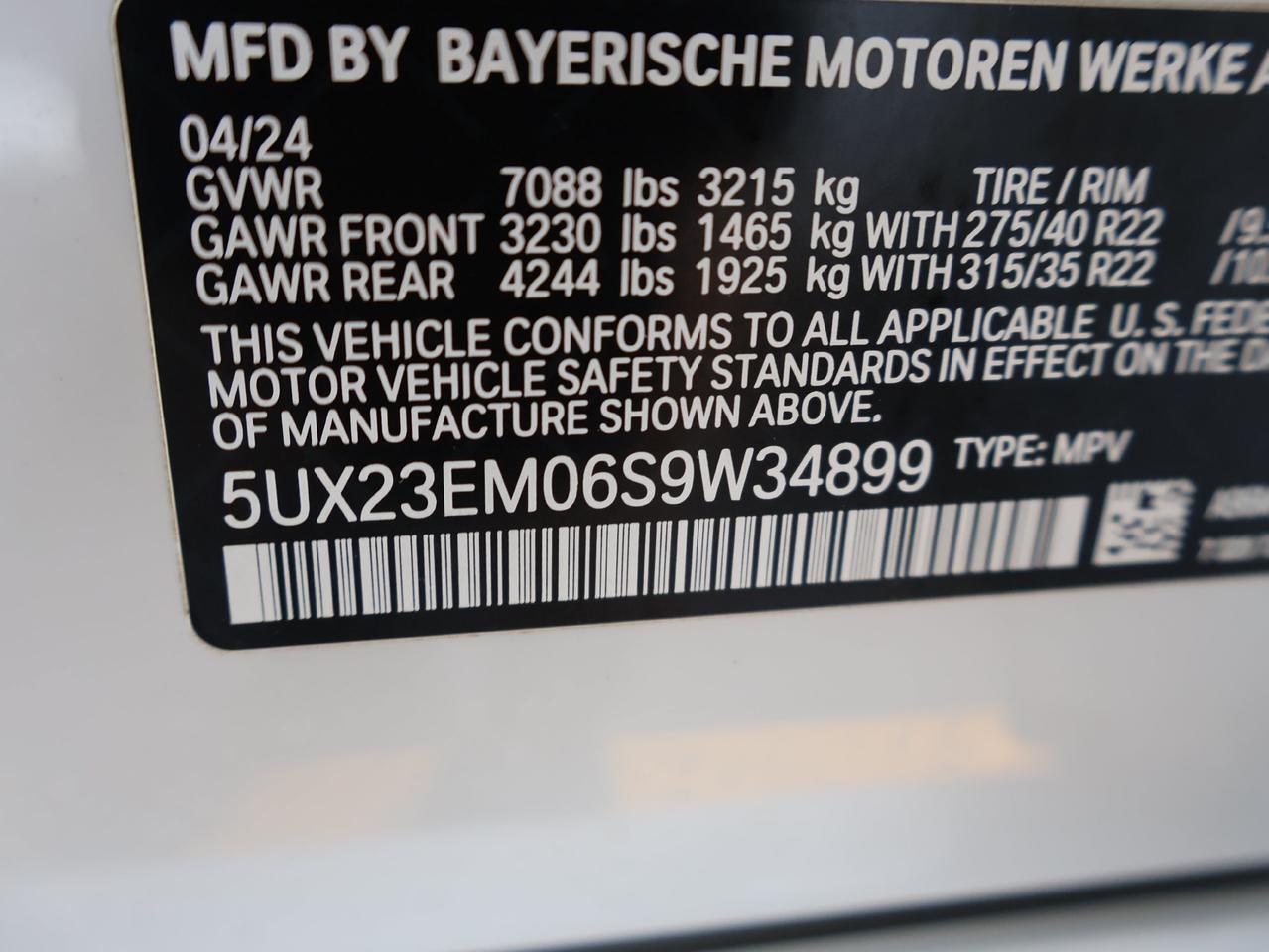 2025 BMW X7 xDrive40i San Clemente CA
