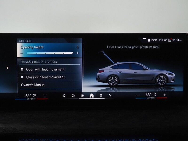 2025 BMW i4 eDrive40 Gran Coupe *NAVIGATION, CURVED DISPLAY, SAFETY ALERTS, BACKUP-CAMERA, COLOR TOUCHSCREEN, MOONROOF, HEATED SEATS/STEERING, COMFORT ACCESS, POWER LIFTGATE, WIRELESS CHARGING, ANDROID & APPLE Round Rock TX