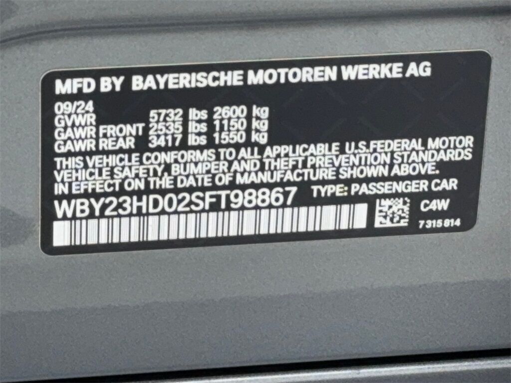 2025 BMW i4 eDrive40 NAV,CAM,SUNROOF,HTD STS,BLIND SPOT,HEADS- Plano TX