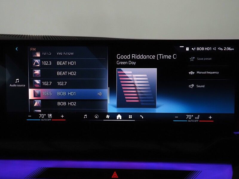 2025 BMW i5 eDrive40 Sedan *M SPORT PKG, DRIVING ASSIST PRO PKG, HEADS-UP DISPLAY, NAVIGATION, ADAPTIVE CRUISE, SAFETY ALERTS, MOONROOF, HEATED SEATS/STEERING, FULL LED LIGHTS, 20 INCH WHEELS, BOWERS & WILKINS, ANDROID & APPLE Round Rock TX