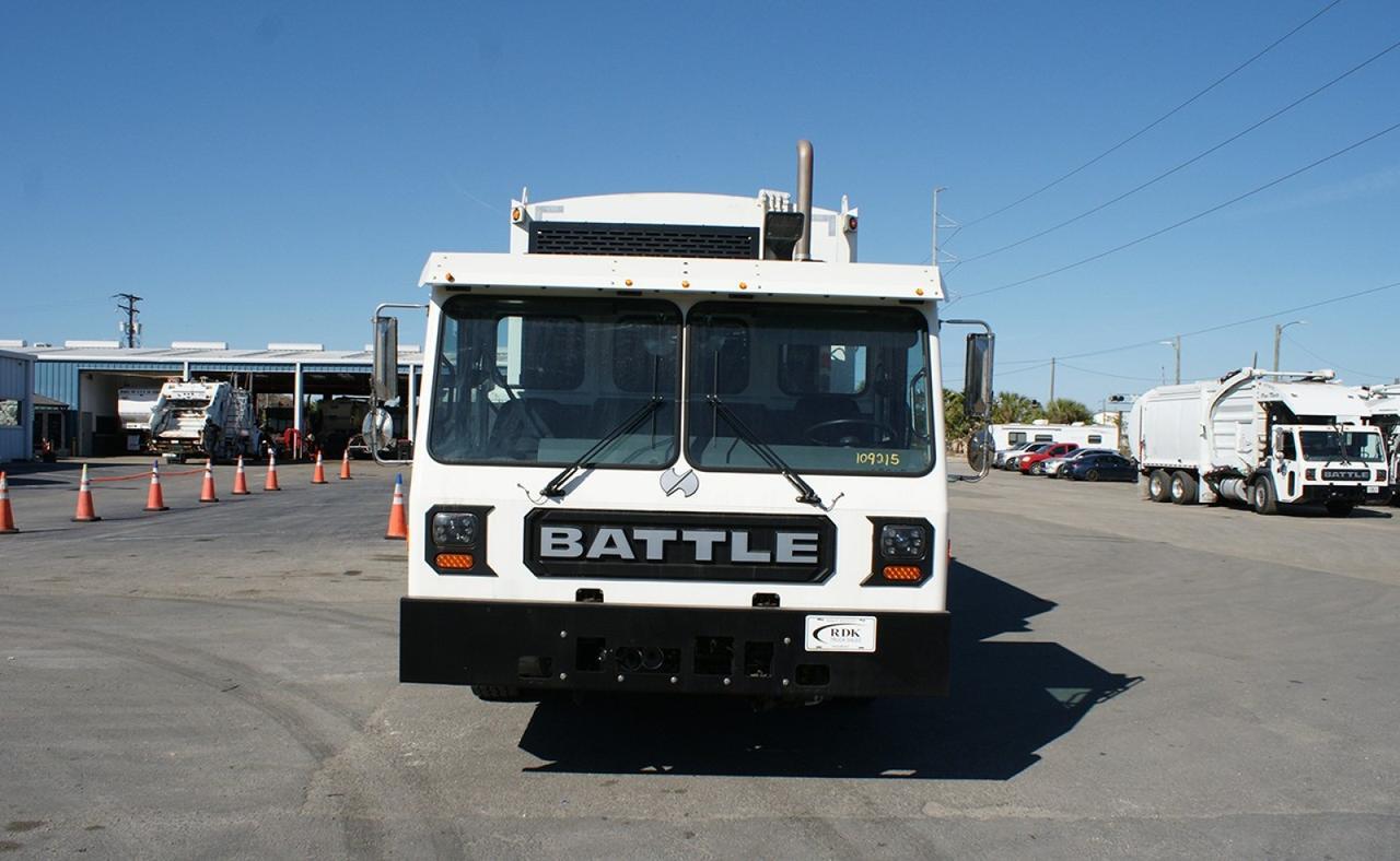 2025 Battle Motors LET 2 25 Yard Heil Rear Loader Garbage Truck Tampa FL