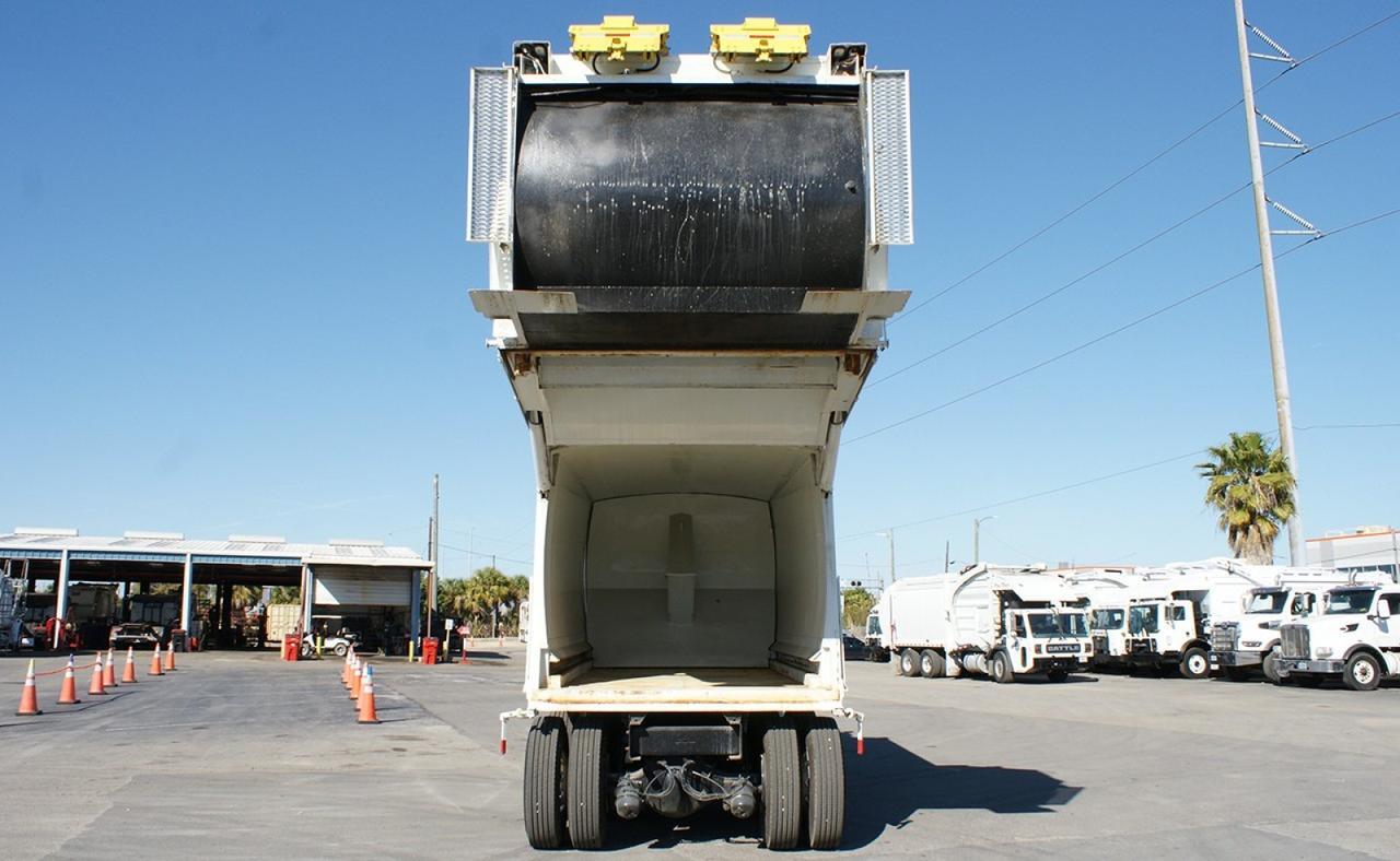 2025 Battle Motors LET 2 25 Yard Heil Rear Loader Garbage Truck Tampa FL