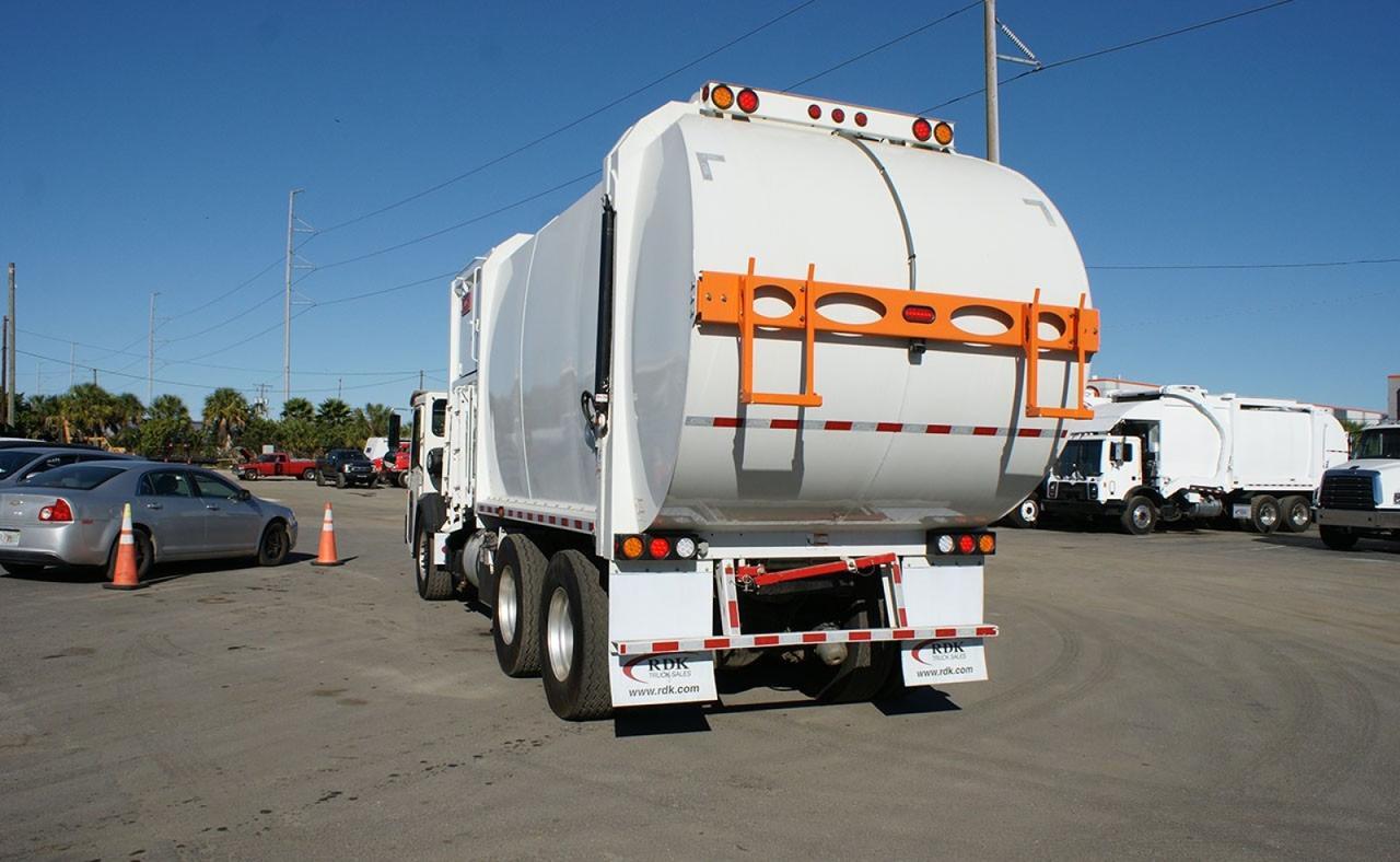 2025 Battle Motors LET 2 31 Yard Pac Tech Side Loader Garbage Truck Tampa FL