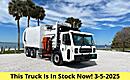 2025 Battle Motors LET 2 31 Yard Pac Tech Side Loader Garbage Truck