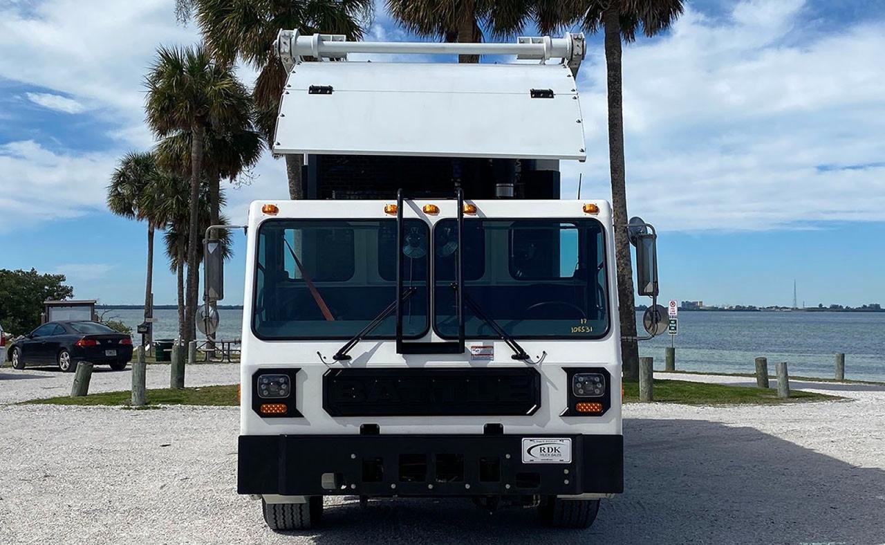2025 Battle Motors LET 2 40 - 43 Yard Pac Tech Front Loader Garbage Truck Tampa FL