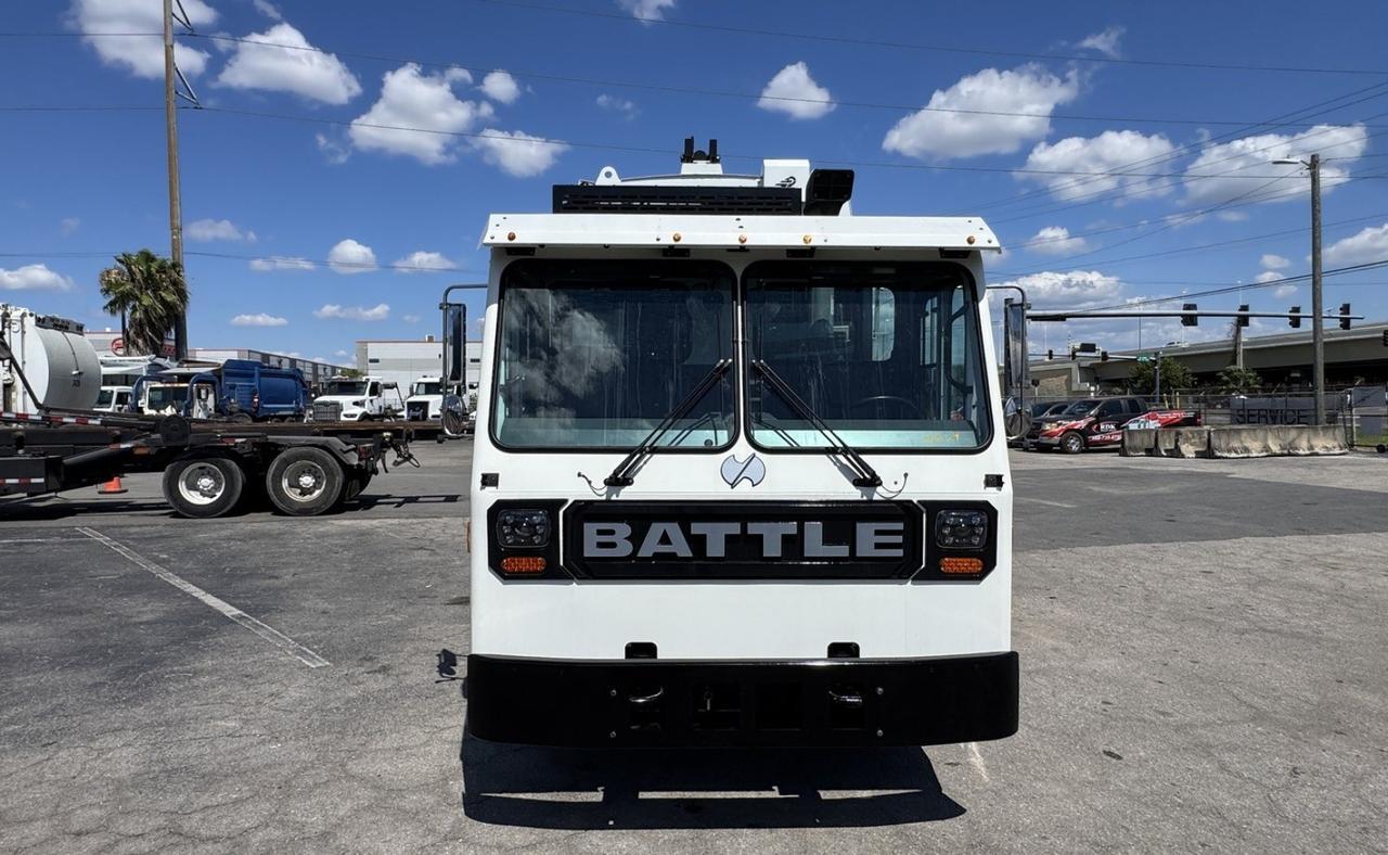 2025 Battle Motors STRIKER 20 Yard Pac Mac Rear Loader Garbage Truck