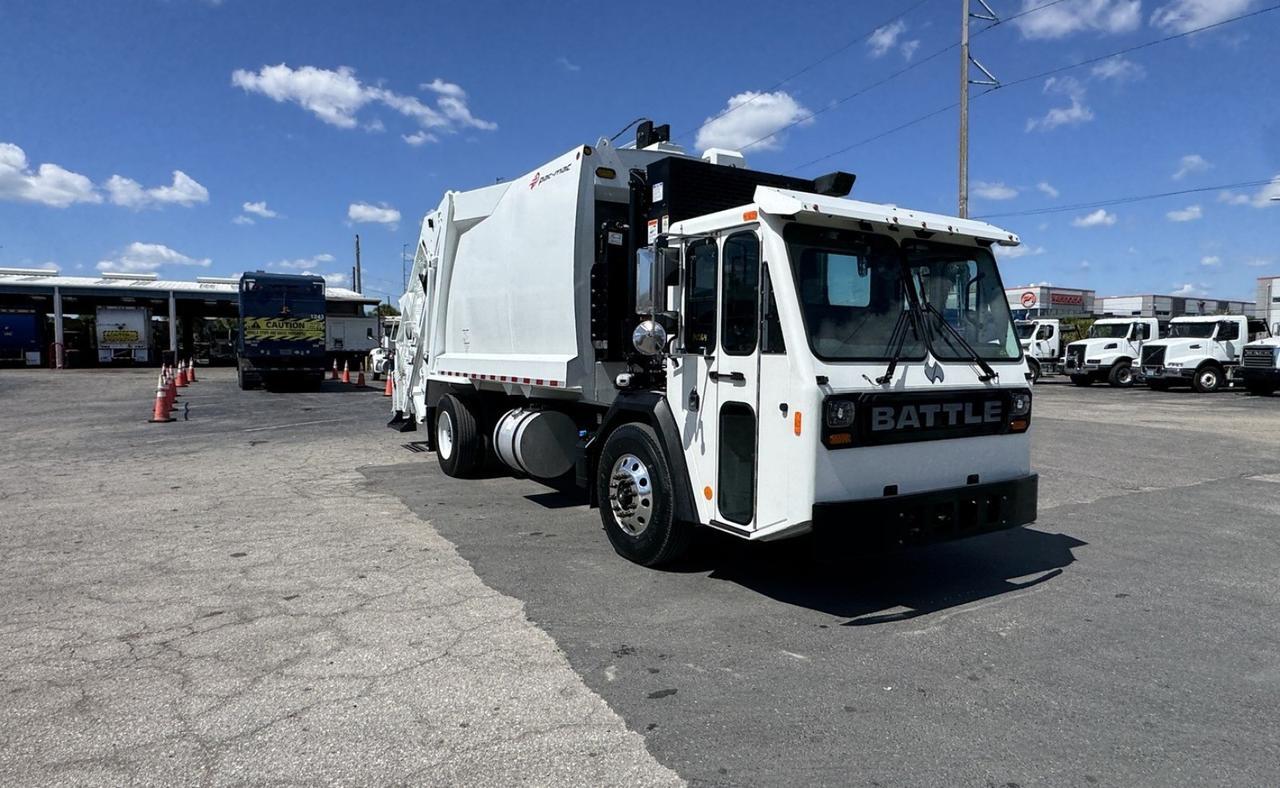 2025 Battle Motors STRIKER 20 Yard Pac Mac Rear Loader Garbage Truck