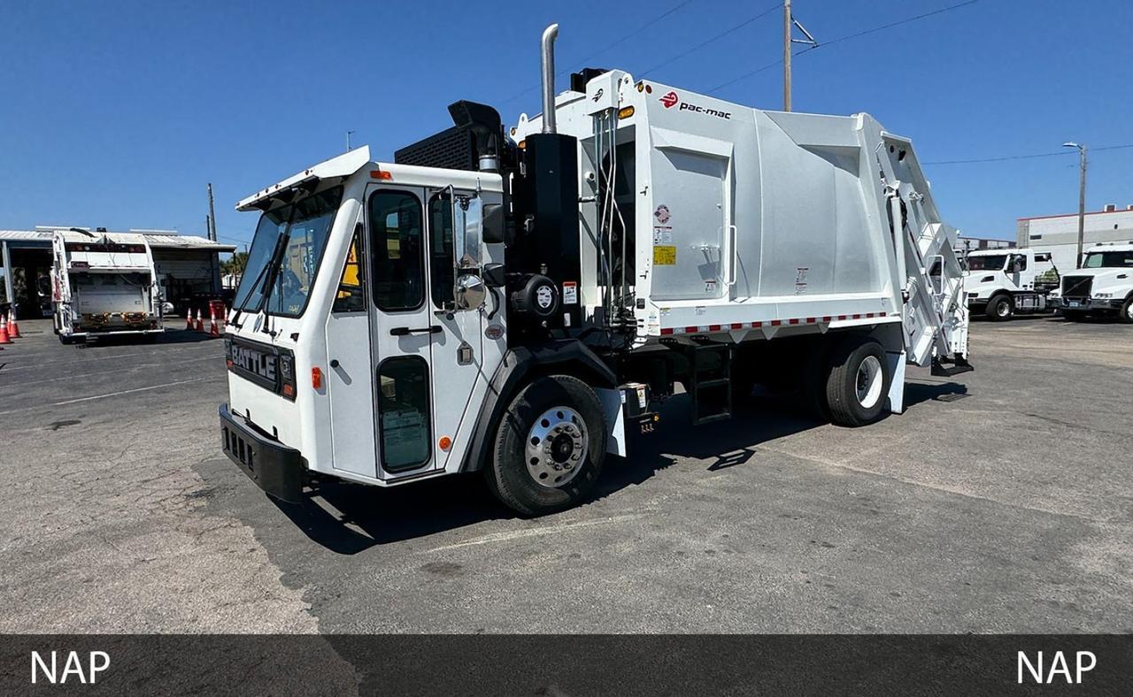 2025 Battle Motors STRIKER 20 Yard Pac Mac Rear Loader Garbage Truck