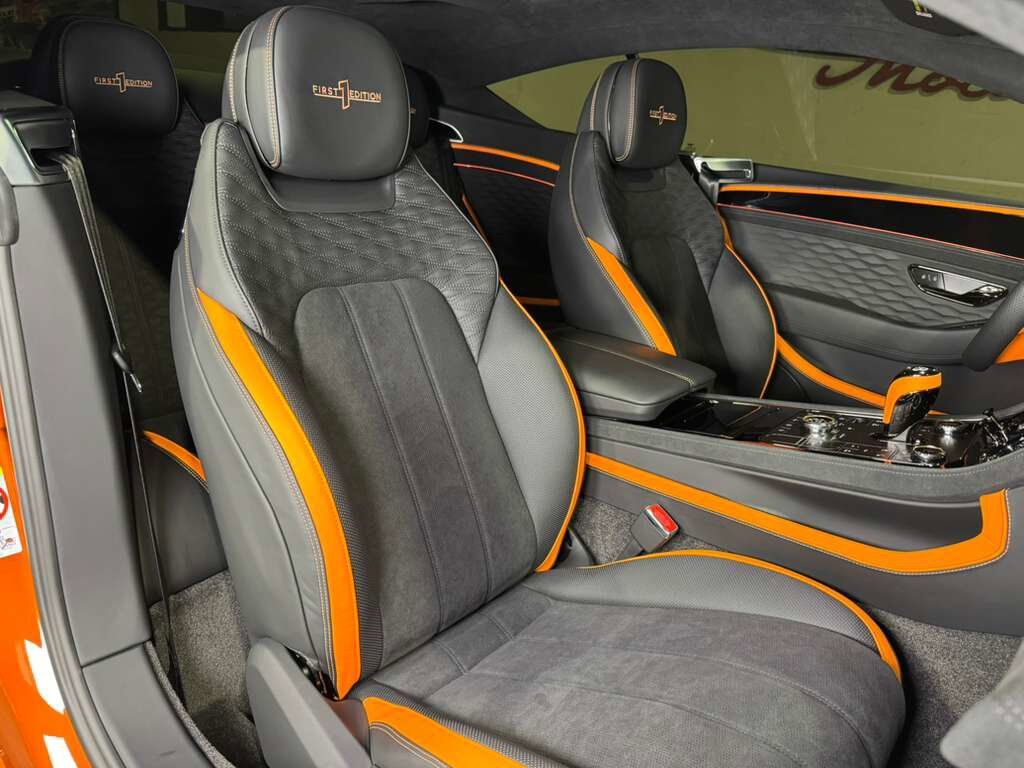 2025 Bentley Continental GT Speed First Edition Orange Flame paint,Mulliner/Blackline Specification,rotating display & MORE!! Fort Lauderdale FL