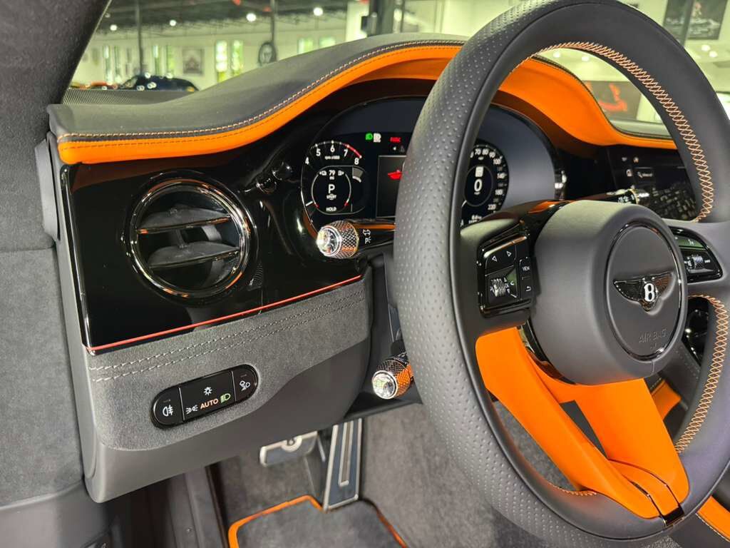 2025 Bentley Continental GT Speed First Edition Orange Flame paint,Mulliner/Blackline Specification,rotating display & MORE!! Fort Lauderdale FL