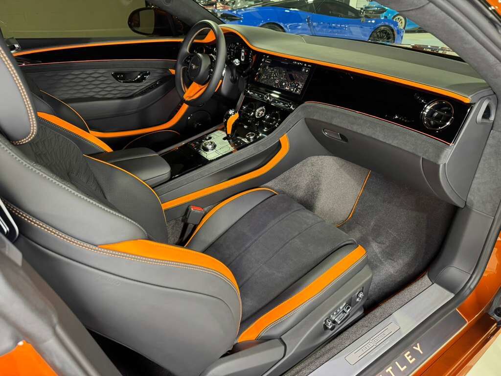 2025 Bentley Continental GT Speed First Edition Orange Flame paint,Mulliner/Blackline Specification,rotating display & MORE!! Fort Lauderdale FL