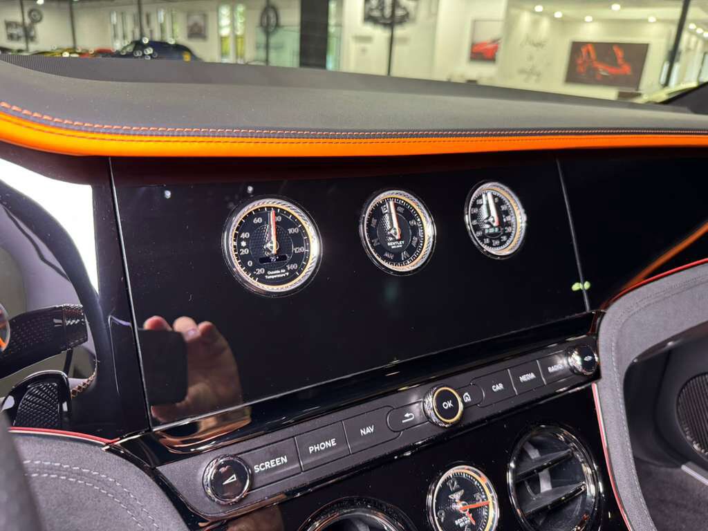2025 Bentley Continental GT Speed First Edition Orange Flame paint,Mulliner/Blackline Specification,rotating display & MORE!! Fort Lauderdale FL