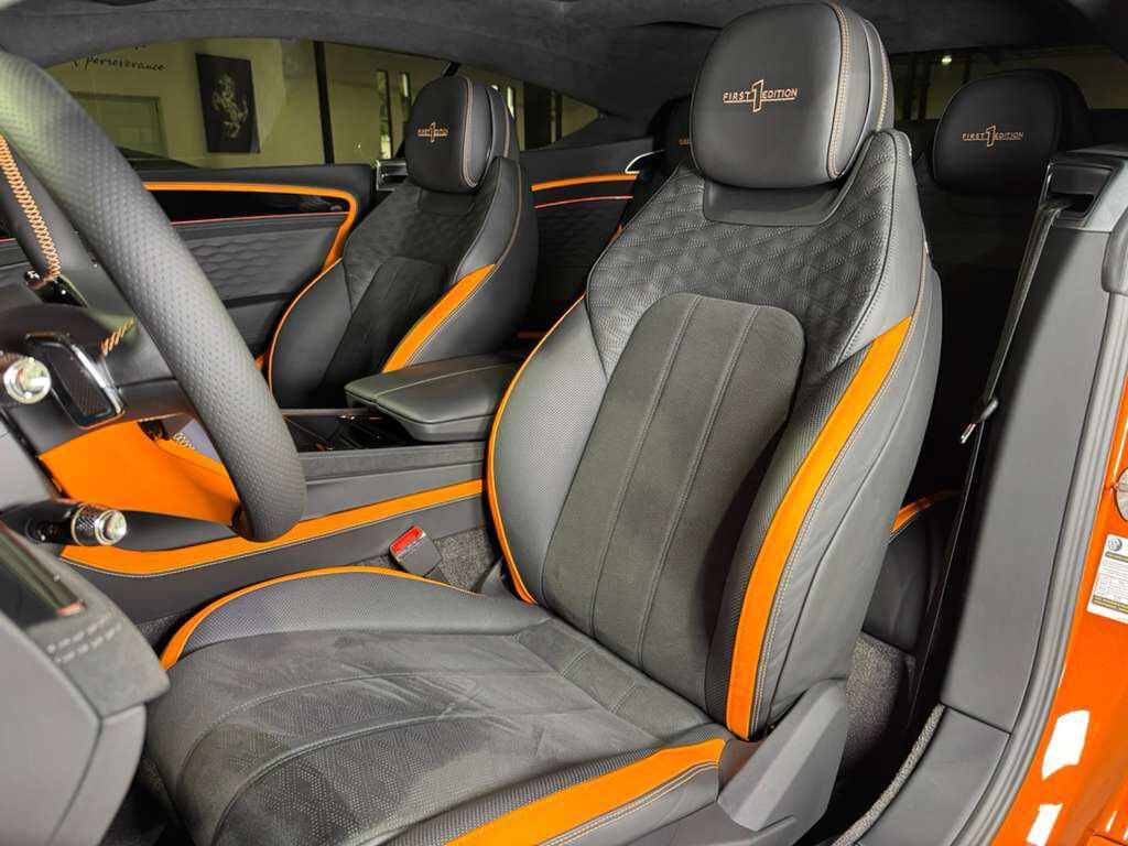 2025 Bentley Continental GT Speed First Edition Orange Flame paint,Mulliner/Blackline Specification,rotating display & MORE!! Fort Lauderdale FL