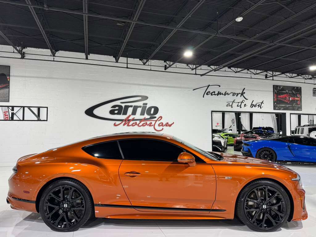 2025 Bentley Continental GT Speed First Edition Orange Flame paint,Mulliner/Blackline Specification,rotating display & MORE!! Fort Lauderdale FL