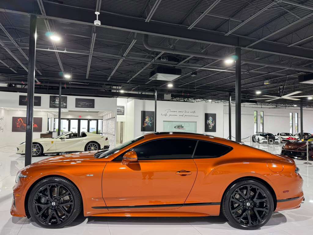 2025 Bentley Continental GT Speed First Edition Orange Flame paint,Mulliner/Blackline Specification,rotating display & MORE!! Fort Lauderdale FL