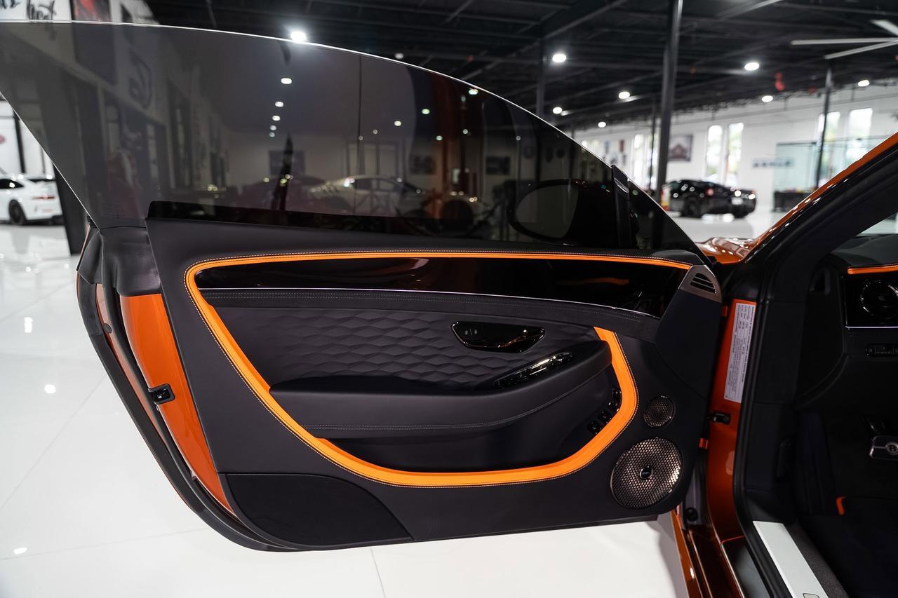 2025 Bentley Continental GT Speed First Edition Orange Flame paint,Mulliner/Blackline Specification,rotating display & MORE!! Fort Lauderdale FL